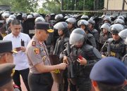 Siap Mengawal Aspirasi dan Tangani Karhutla, Kapolda Sulbar Cek Langsung Kesiapan Personel dan Sarpras