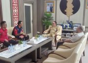 Sekda Sulbar Bersama Kalaksa BPBD Terima Kunjungan Kepala Balai Dalkarhut, Perkuat Sinergi Penanganan Karhutla