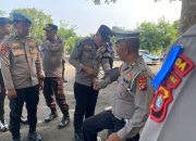 Pastikan Pelaksanaan Tugas Operasi Patuh Maksimal, Personel Polda Sulbar Rutin Cek Kesehatan