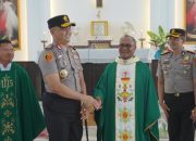 Titip Doa, Dengarkan Harapan: Kehangatan Minggu Kasih Kapolda Sulbar di Gereja Santa Maria