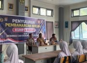 Edukasi Hukum Sejak Dini, Ditbinmas dan Bidkum Polda Sulbar Bedah KUHP-KUHAP di SMAN 2 Mamuju