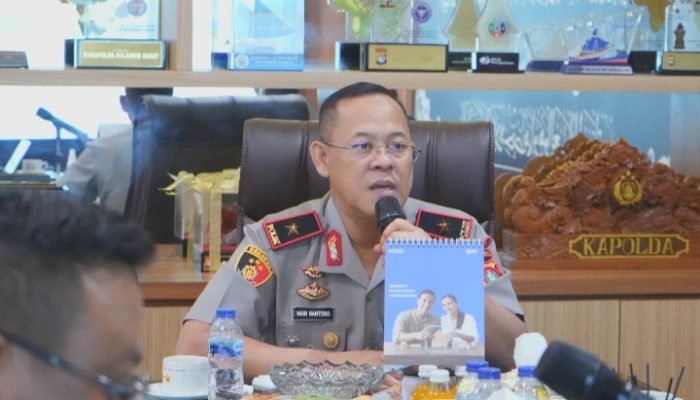 Wakapolda Sulbar Pimpin Anev Penguatan Program Prioritas Kapolri