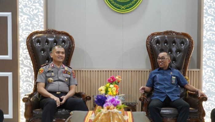 Kapolda Sulbar dan Pengadilan Tinggi Sulbar Komitmen Tingkatkan Penegakan Hukum