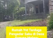 Warga Desa Gunung Melayu Minta Tangkap Ynt Diduga Bandar Sabu Kebal Hukum